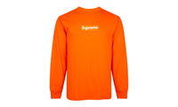 BOX LOGO L/S TEE "FW 20" orange