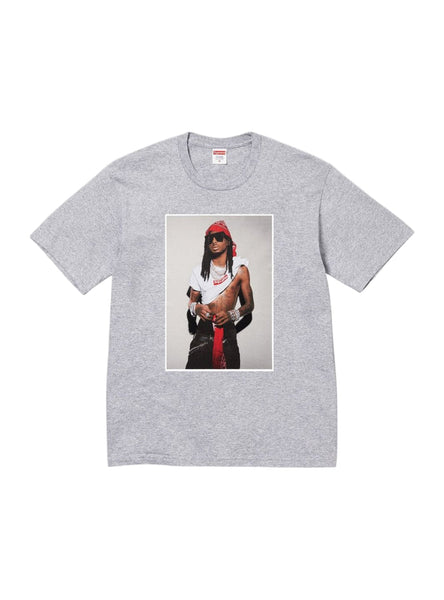 SUPREME PLAYBOI CARTI T-SHIRT HEATHER GREY