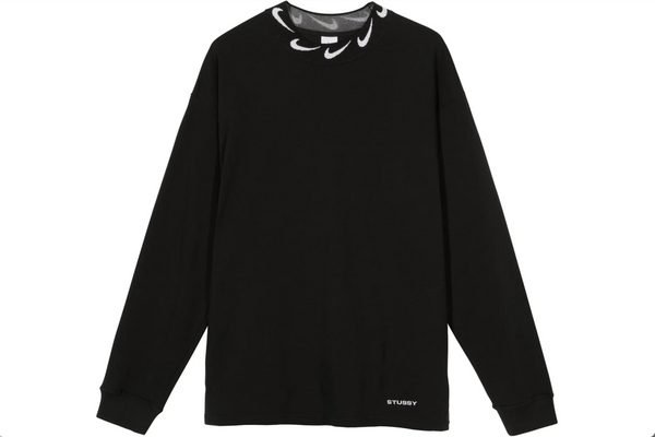 Nike x Stussy NRG BR LS Knit Top Black