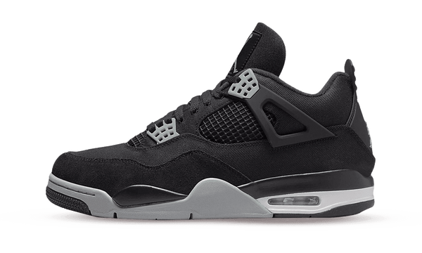 Jordan 4 Black Canvas