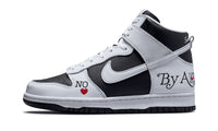 Dunk High Supreme By Any Means Black White