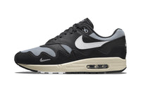 Nike x Patta Air Max 1 Waves Black White